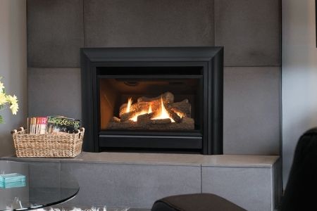 valor gas insert fireplace grey slate