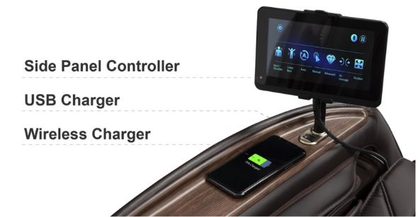massage chair touch screen controls amamedic
