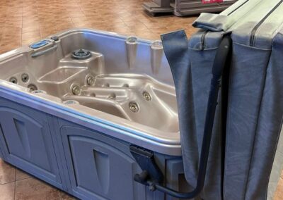 used hot tub with cover lifter system for sale